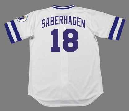 Bret Saberhagen Kansas City Royals 1989 Baseball jersey retro stitched fan gear RTJ01630