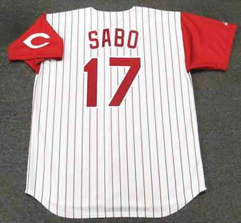 Chris Sabo Cincinnati Reds 1993 Baseball jersey retro stitched fan gear RTJ01426