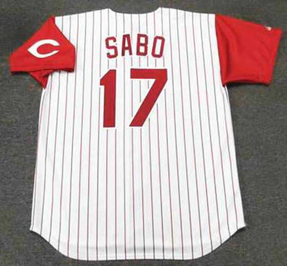 Chris Sabo Cincinnati Reds 1993 Baseball jersey retro stitched fan gear RTJ01426