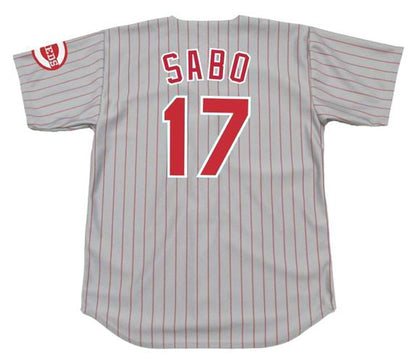 Chris Sabo Cincinnati Reds 1993 Baseball jersey retro stitched fan gear RTJ01427