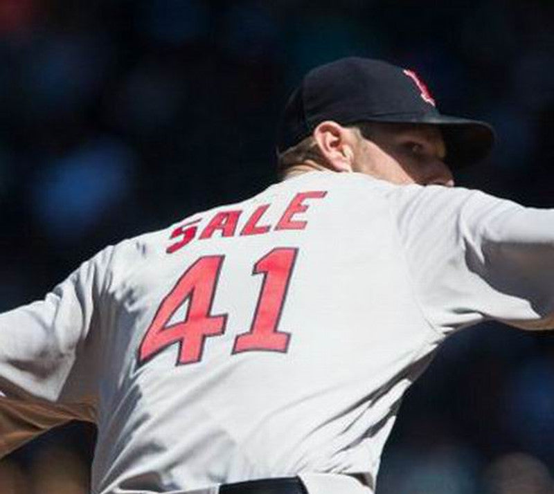 Chris Sale Boston Red Sox Baseball jersey retro stitched fan gear RTJ01424