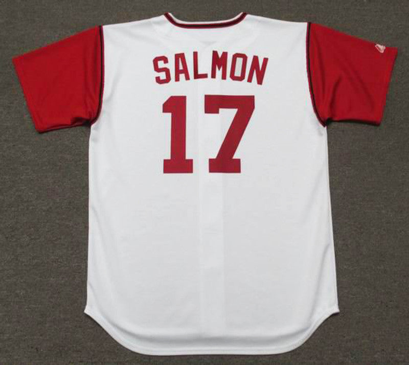 Chico Salmon Cleveland Indians 1967 Baseball jersey retro stitched fan gear RTJ01442
