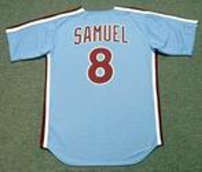 JS PP 1984 Cooperstown Throwback Away Baseball Stitched Jersey, Vintage Baseball Jersey, Retro Sewn Jersey