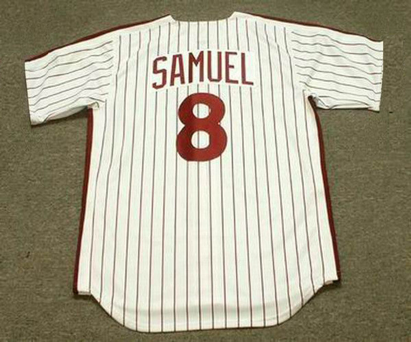 Juan Samuel Philadelphia Phillies 1984 Baseball jersey retro stitched fan gear RTJ00309