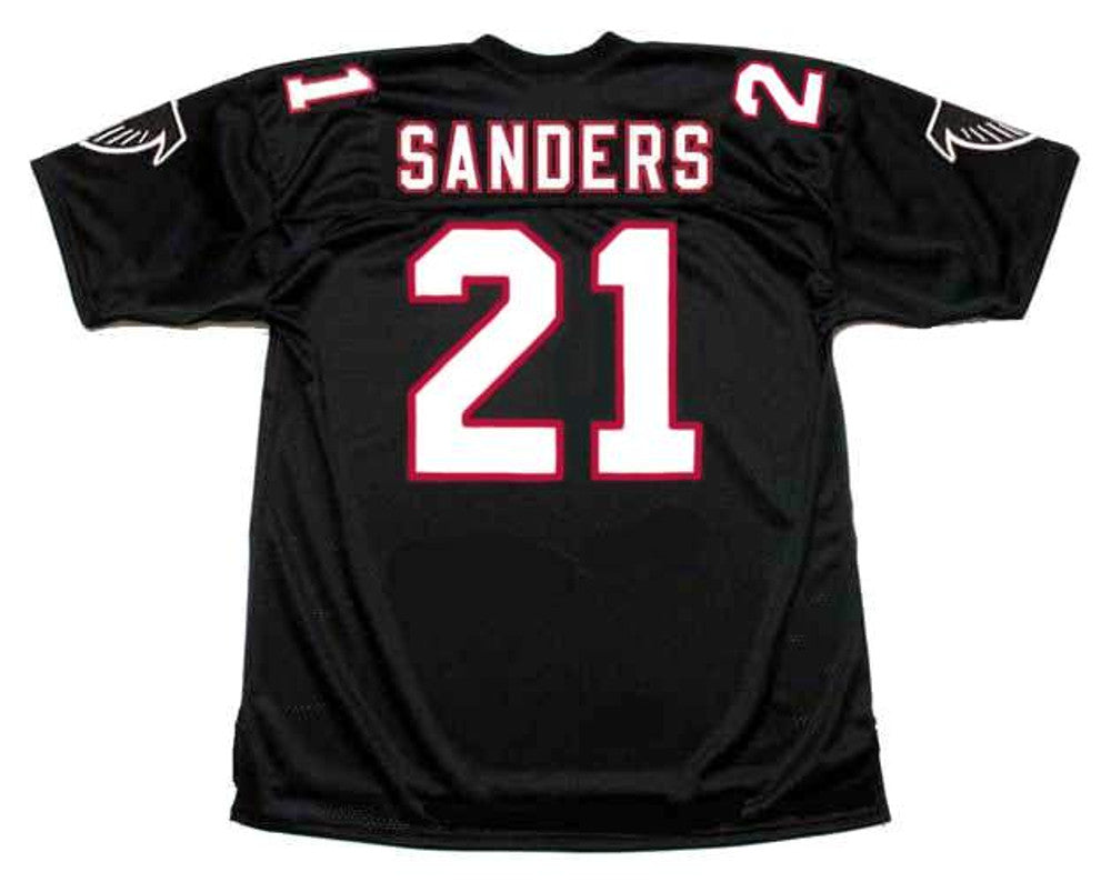 Atlanta Falcons Deion Sanders 1991 Home Throwback Football Jersey product image