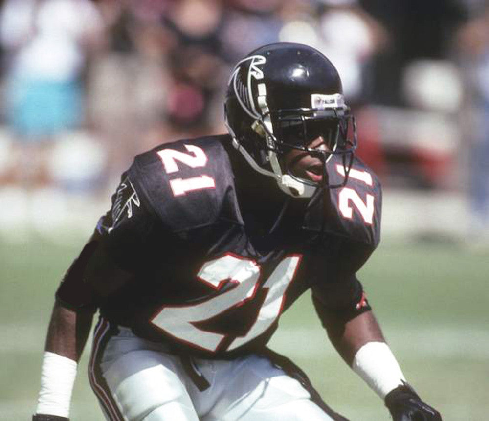 Atlanta Falcons Deion Sanders 1991 Home Throwback Football Jersey product image
