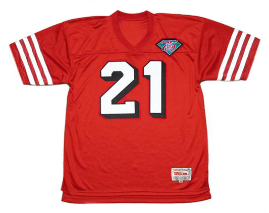 DESA SF 49ers 1994 Throwback Home Football Jersey, Retro Stitched Jersey