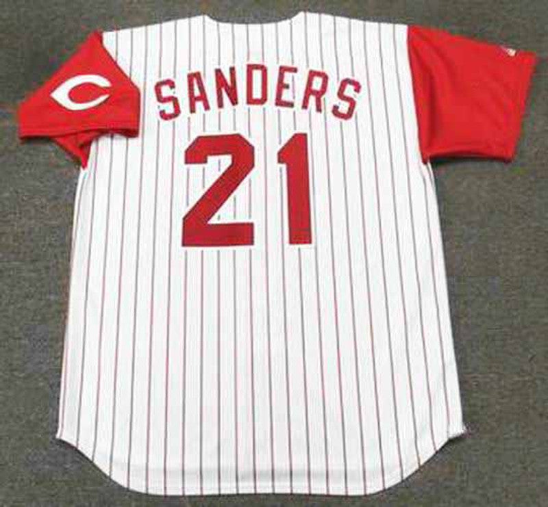 Deion Sanders Cincinnati Reds 1997 Baseball jersey retro stitched fan gear RTJ01193