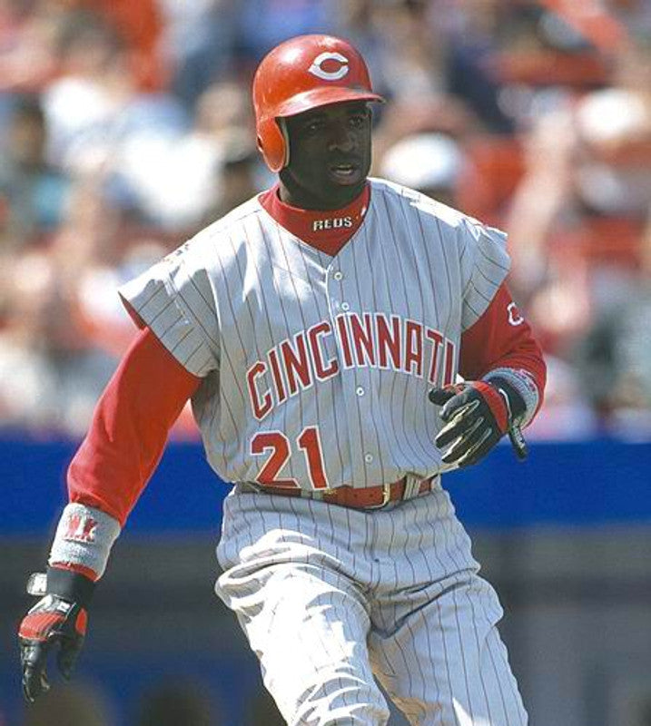 Deion Sanders Cincinnati Reds 1997 Baseball jersey retro stitched fan gear RTJ01194
