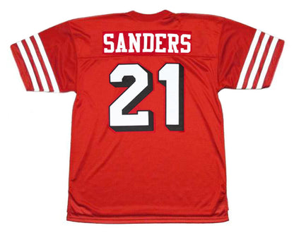 San Francisco 49ers Deion Sanders 1994 Home Throwback Football Jersey product image