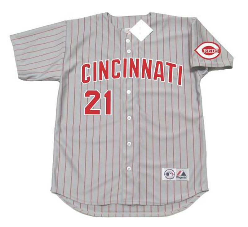 Deion Sanders Cincinnati Reds 1997 Baseball jersey retro stitched fan gear RTJ01194