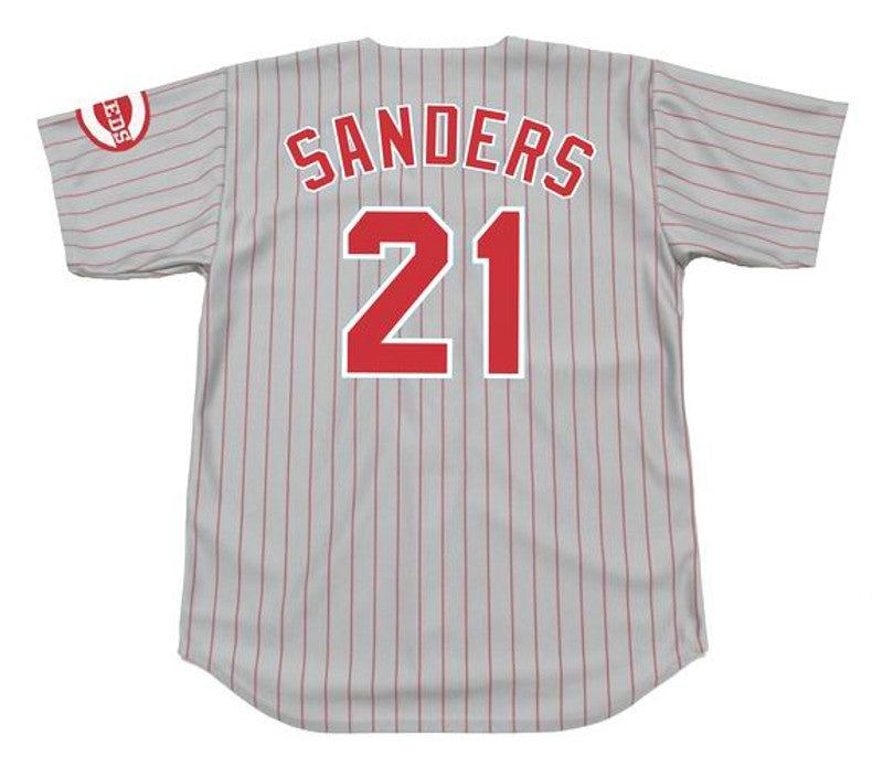 Deion Sanders Cincinnati Reds 1997 Baseball jersey retro stitched fan gear RTJ01194