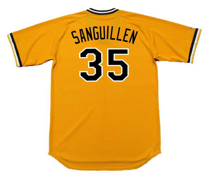 Manny Sanguillen Pittsburgh Pirates 1979 Baseball jersey retro stitched fan gear RTJ00058