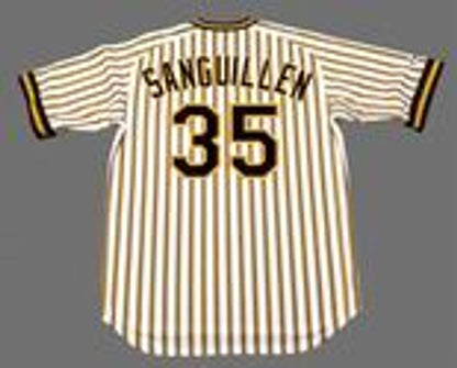 Manny Sanguillen Pittsburgh Pirates 1978 Baseball jersey retro stitched fan gear RTJ00059