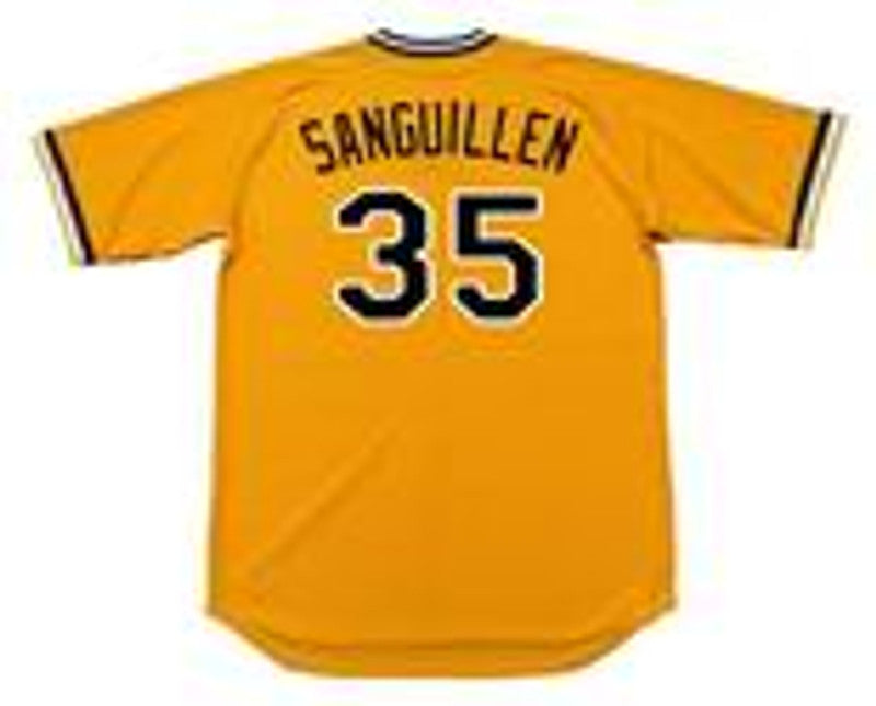 Manny Sanguillen Pittsburgh Pirates 1979 Baseball jersey retro stitched fan gear RTJ00058