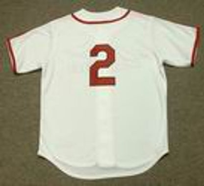 Vintage Baseball Jersey Cooperstown Throwback Stitched Vintage Red Jersey product image