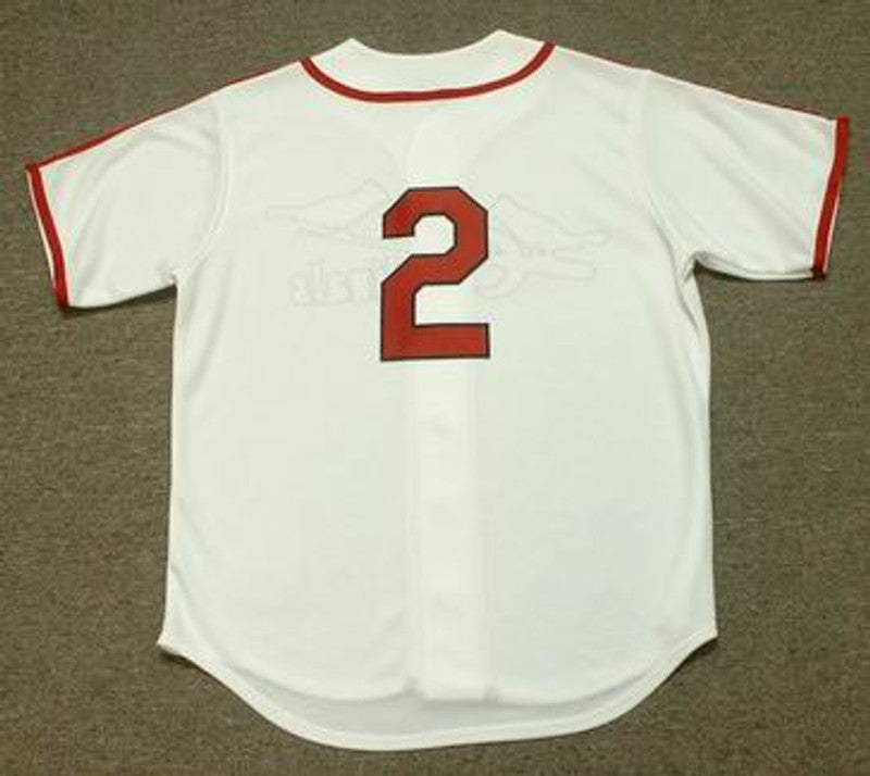Vintage Baseball Jersey Cooperstown Throwback Stitched Vintage Red Jersey product image
