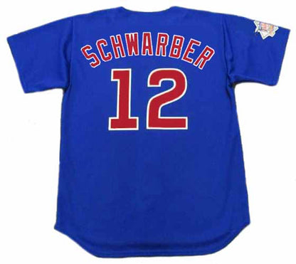 Kyle Schwarber Chicago Cubs Baseball jersey retro stitched fan gear RTJ00179