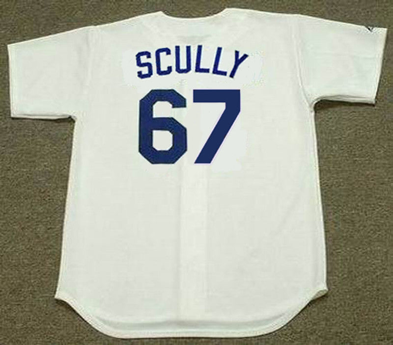VS LAD Home Cooperstown Throwback Stitched Jersey, Vintage Baseball Jersey, Retro Sewn Jersey