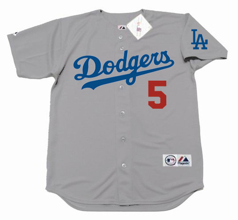 CS LAD 2017 Away Baseball Throwback Stitched Jersey, Vintage Baseball Jersey, Retro Sewn Jersey