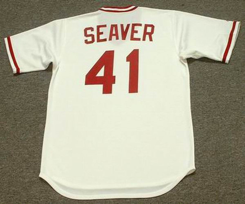 TS CR 1979 Cooperstown Home Baseball Stitched Jersey, Vintage Baseball Jersey, Retro Sewn Jersey