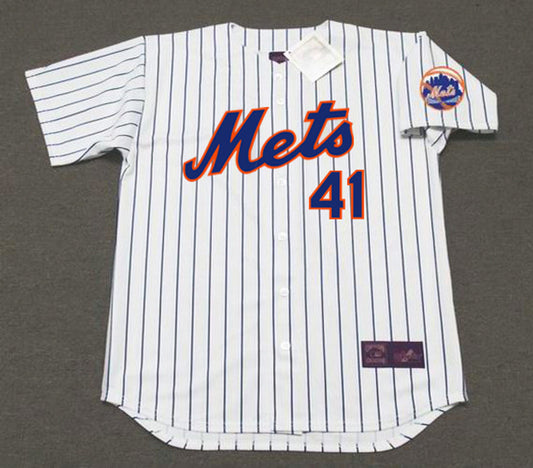TS NYM 1969 Home Baseball Throwback Stitched Jersey, Vintage Baseball Jersey, Retro Sewn Jersey