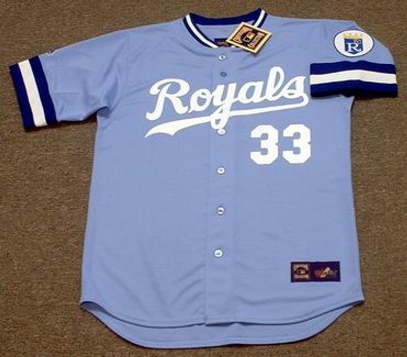 Kevin Seitzer Kansas City Royals 1989 Baseball jersey retro stitched fan gear RTJ00208