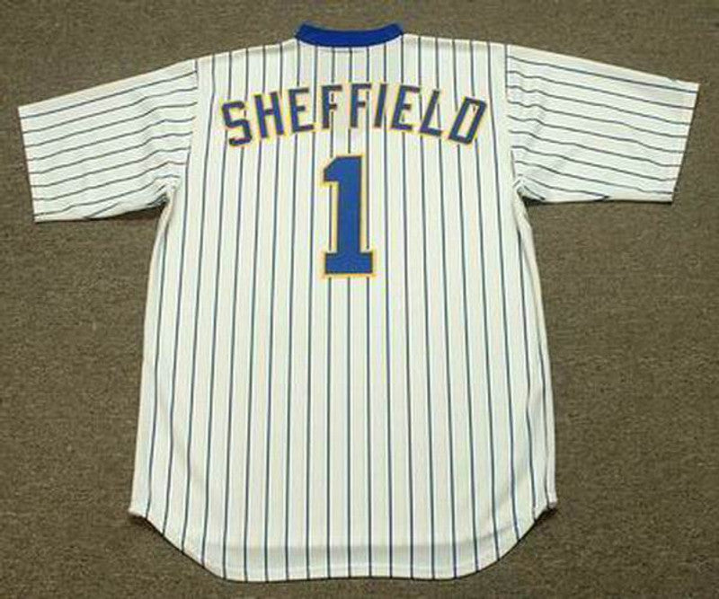 Gary Sheffield Milwaukee Brewers 1988 Baseball jersey retro stitched fan gear RTJ00879