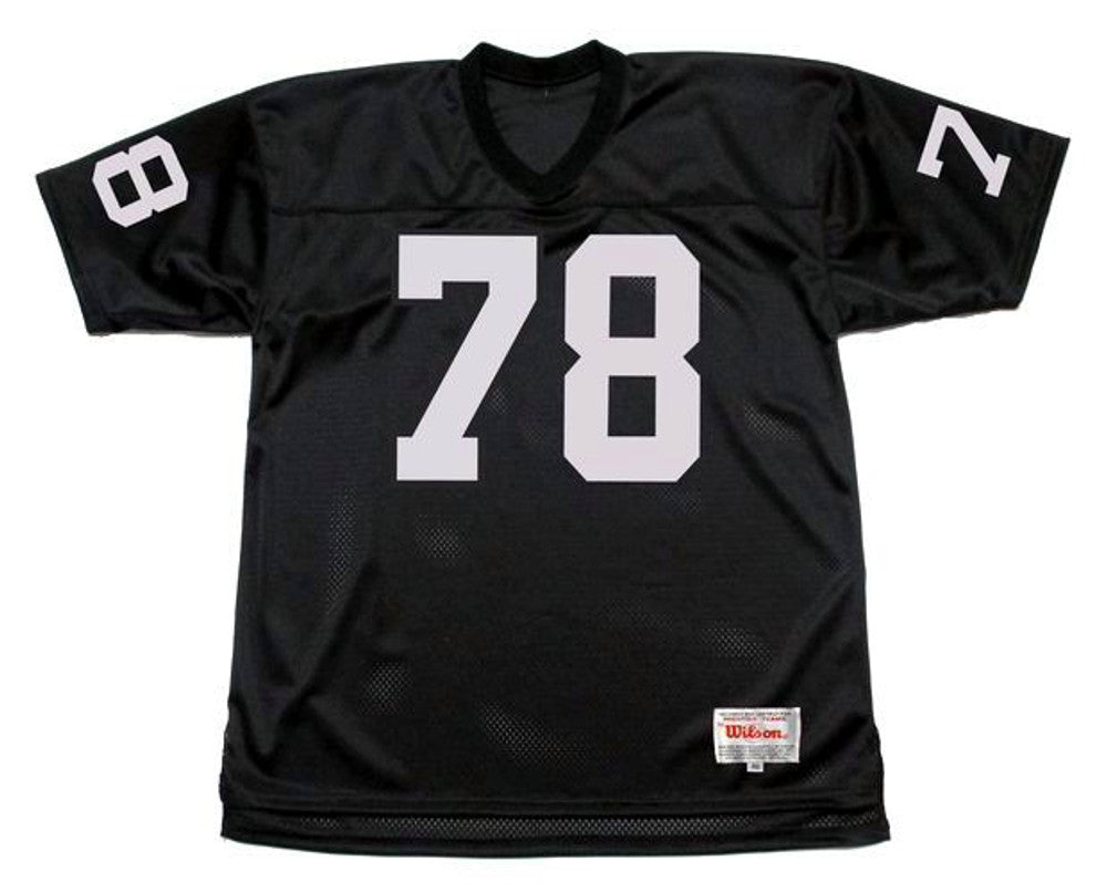 Oakland Raiders Art Shell 1976 Home Throwback Football Jersey product image
