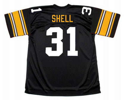 Pittsburgh Steelers Donnie Shell 1979 Home Throwback Football Jersey product image