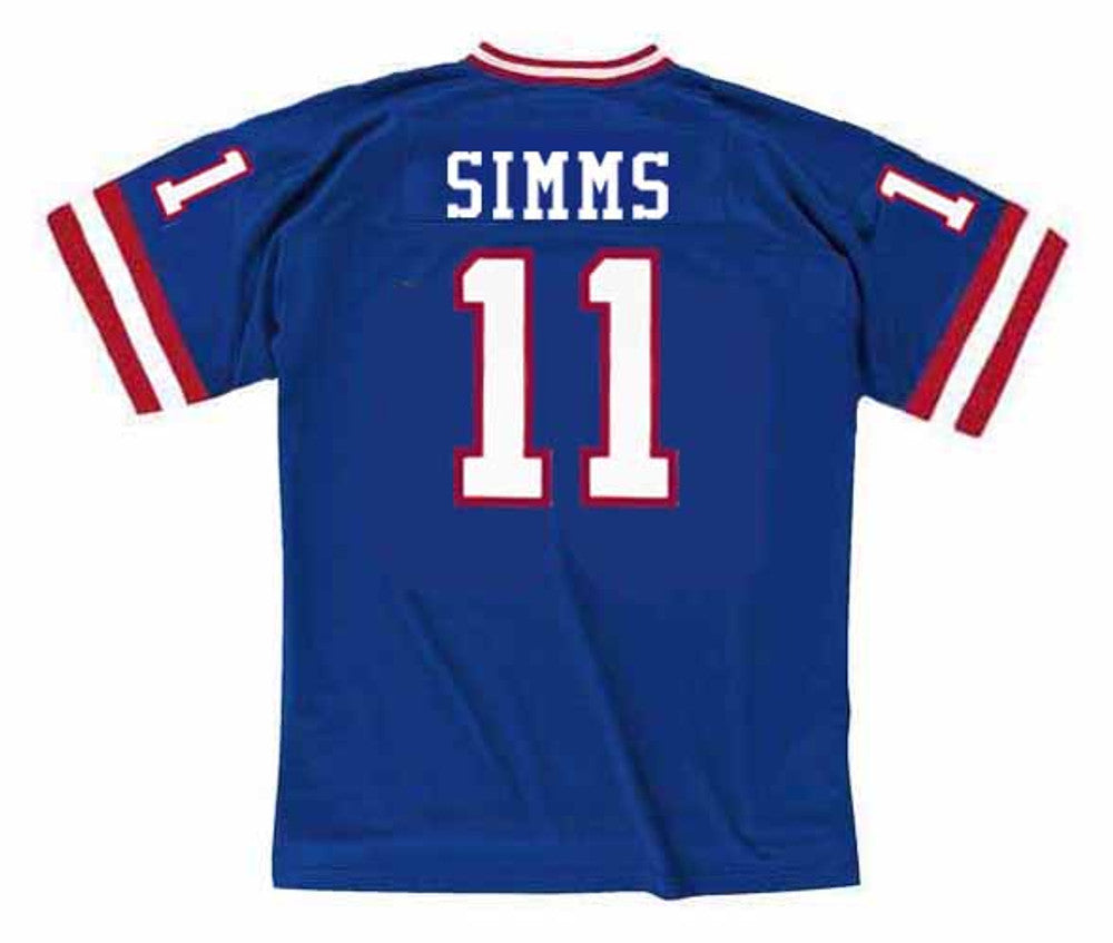 New York Giants Phil Simms 1988 Home Throwback Football Jersey product image