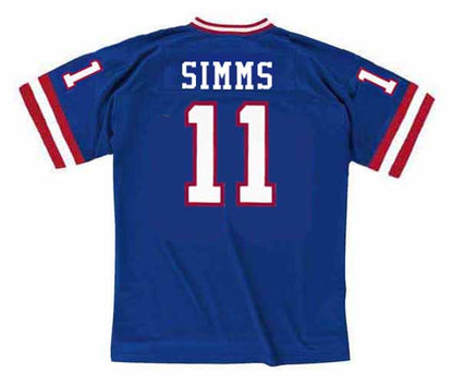 New York Giants Phil Simms 1988 Home Throwback Football Jersey product image