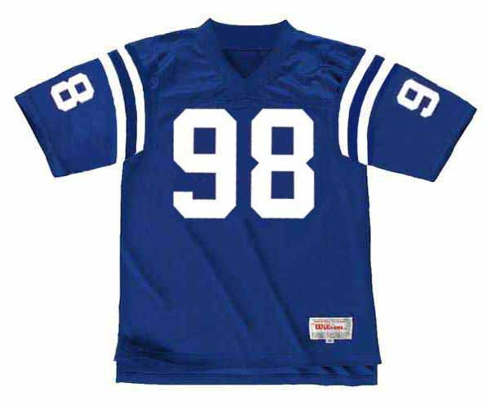 Indianapolis Colts Tony Siragusa 1992 Home Throwback Football Jersey product image
