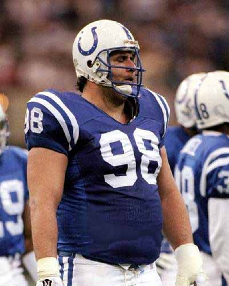 Indianapolis Colts Tony Siragusa 1992 Home Throwback Football Jersey product image