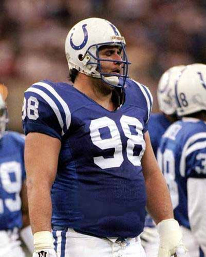 Indianapolis Colts Tony Siragusa 1992 Home Throwback Football Jersey product image