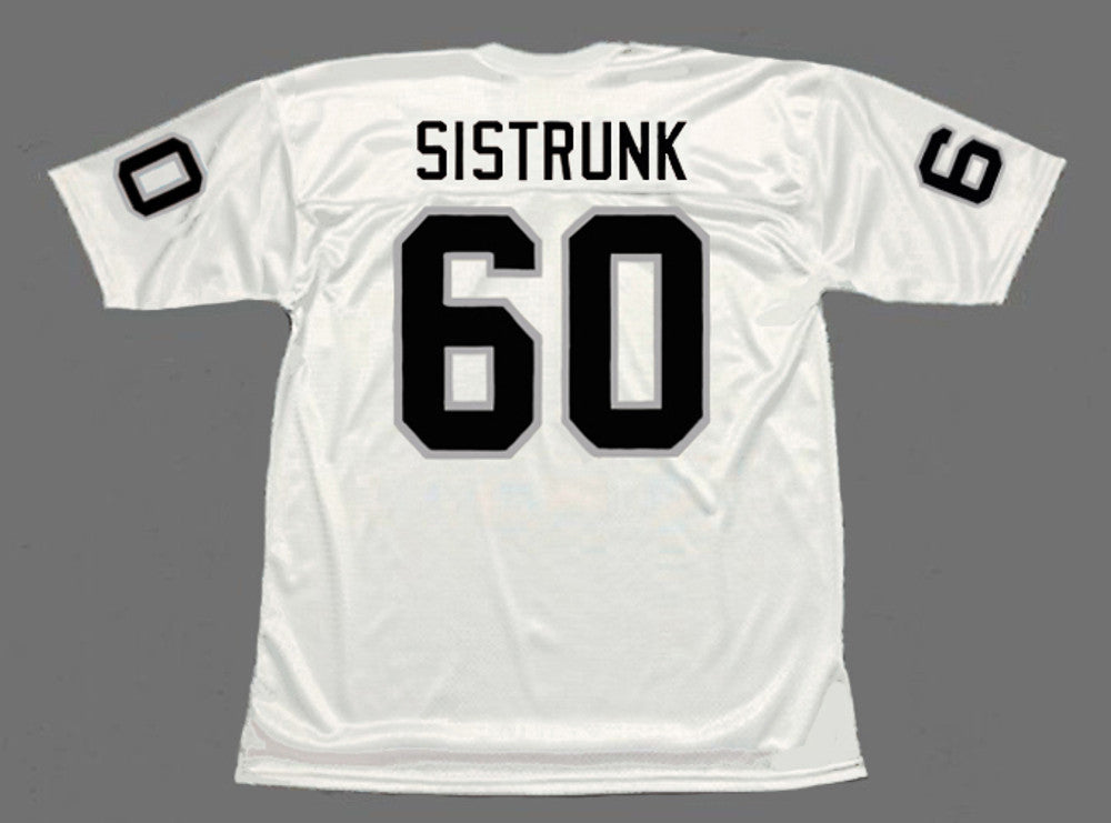 Oakland Raiders Otis Sistrunk 1976 Away Throwback Football Jersey product image