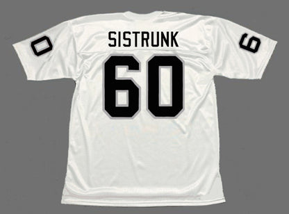 Oakland Raiders Otis Sistrunk 1976 Away Throwback Football Jersey product image