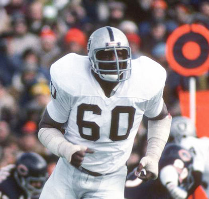 Oakland Raiders Otis Sistrunk 1976 Away Throwback Football Jersey product image