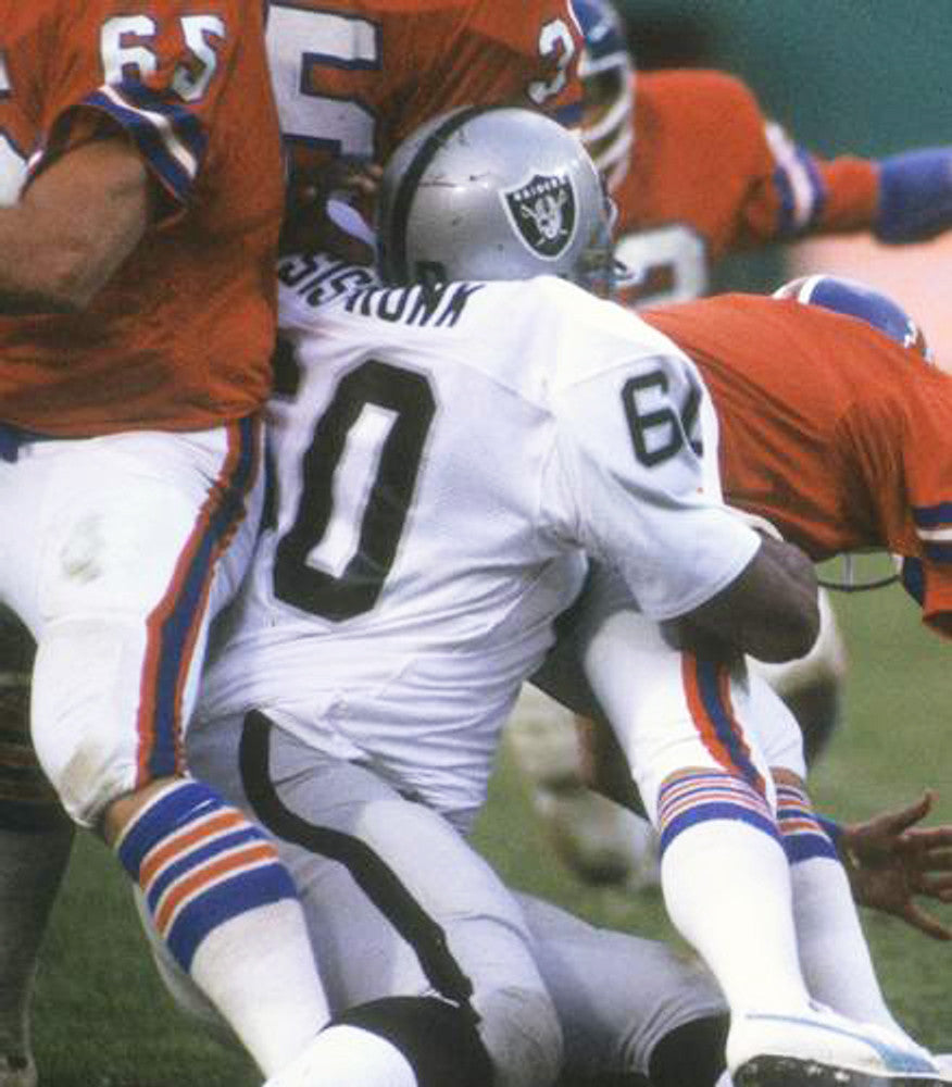 Oakland Raiders Otis Sistrunk 1976 Away Throwback Football Jersey product image
