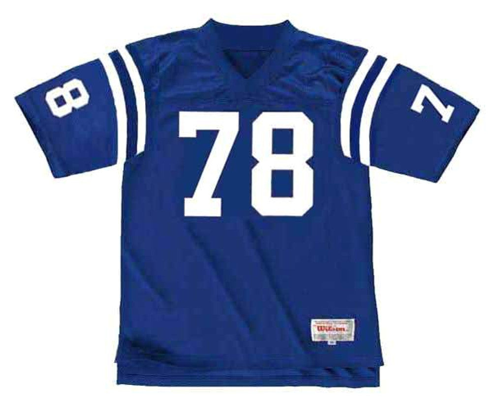 Baltimore Colts Bubba Smith 1970 Home Throwback Football Jersey product image