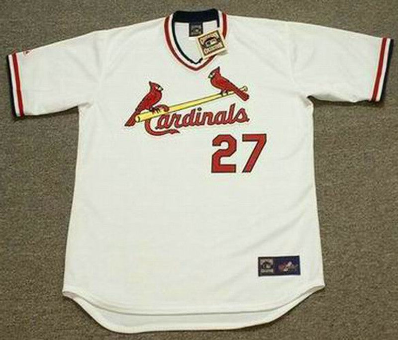 LS SLC 1982 Cooperstown Home Baseball Stitched Jersey, Vintage Baseball Jersey, Retro Sewn Jersey