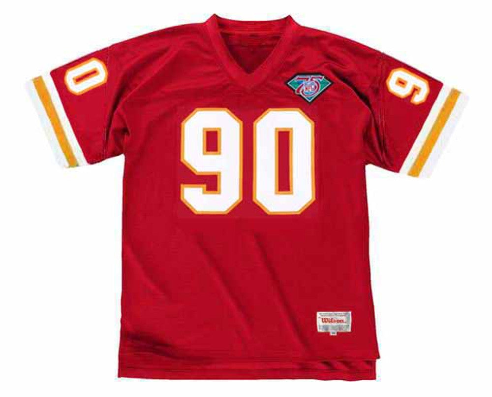 Kansas City Chiefs Neal Smith 1994 Home Throwback Football Jersey product image