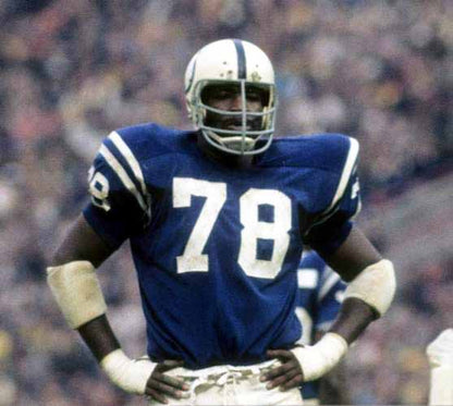 Baltimore Colts Bubba Smith 1970 Home Throwback Football Jersey product image