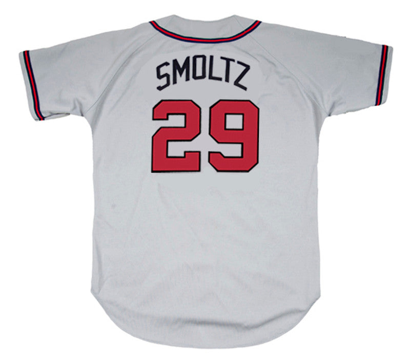 John Smoltz Atlanta Braves 1995 Baseball jersey retro stitched fan gear RTJ00401