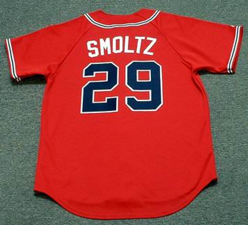 John Smoltz Atlanta Braves 2006 Baseball jersey retro stitched fan gear RTJ00398
