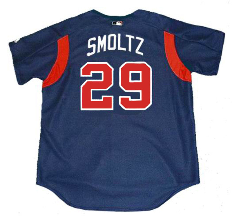 John Smoltz Atlanta Braves 2003 Baseball jersey retro stitched fan gear RTJ00399