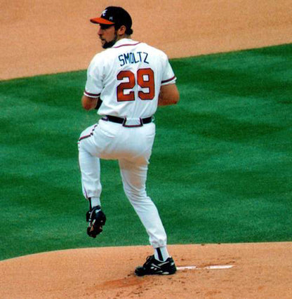 John Smoltz Atlanta Braves 1995 Baseball jersey retro stitched fan gear RTJ00400