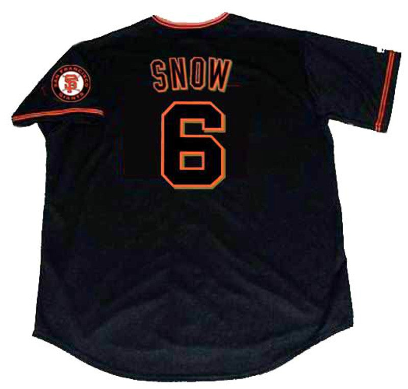Jt Snow San Francisco Giants 2002 Baseball jersey retro stitched fan gear RTJ00691