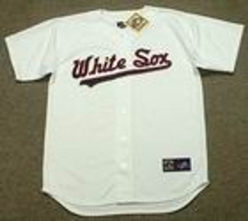 CWS CWS 1980s Home Throwback Baseball Stitched Jersey, Vintage Baseball Jersey, Retro Sewn Jersey