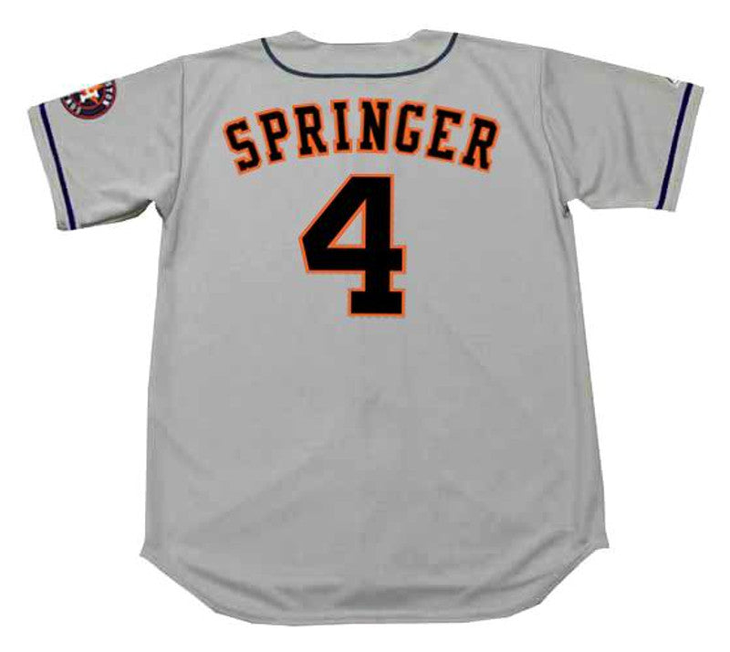 George Springer Houston Astros Baseball jersey retro stitched fan gear RTJ00833